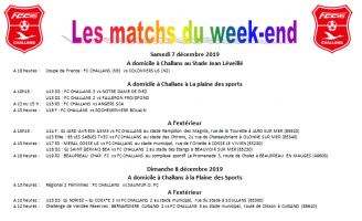 Planning match FC CHALLANS