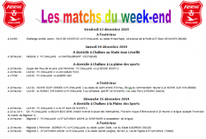 Planning match FC CHALLANS
