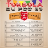 TIRAGE AU SORT DE LA TOMBOLA DU FCC 85