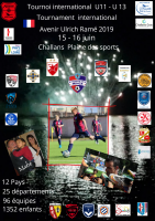Tournoi International Avenir Ulrich Ramé 15 et 16 Juin 2019